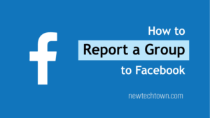 How to Report a Group on Facebook