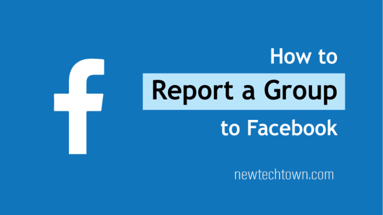 how to report a group to facebook