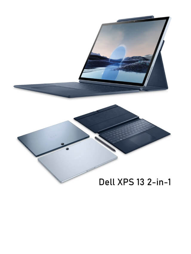 Dell XPS 13 2-in-1 Launched as the Thinnest and Lightest Ever Tablet with Laptop