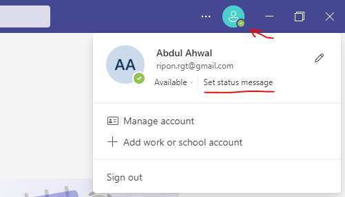 how to keep microsoft teams active