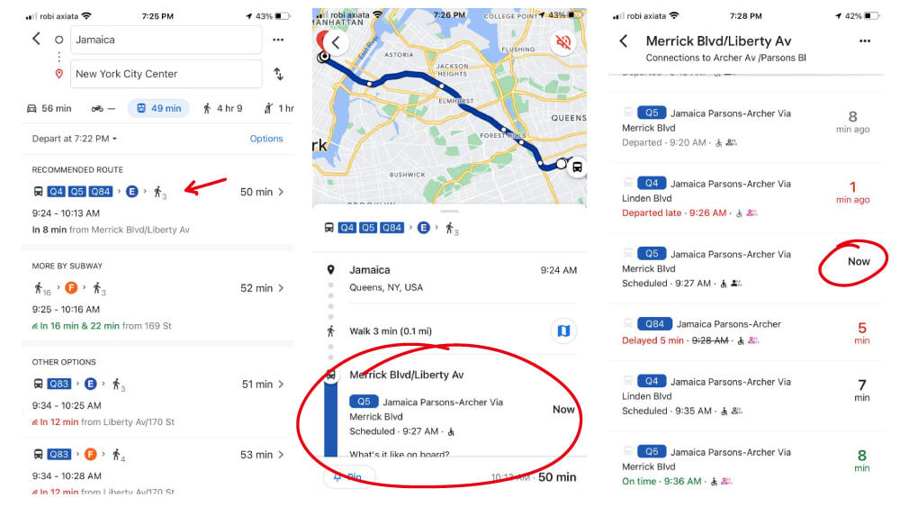 how to track live train status nyc