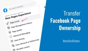 How to Transfer Facebook Business Page to another Account