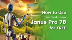 how to use janus pro 7B for free