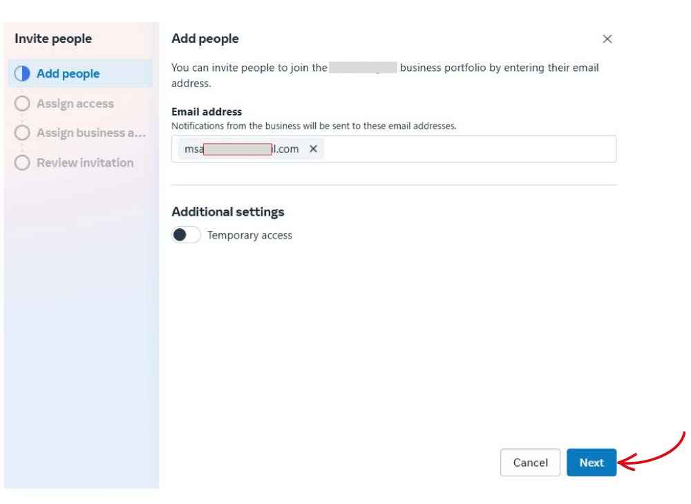 How to add Admin to Facebook Business Page with business manager