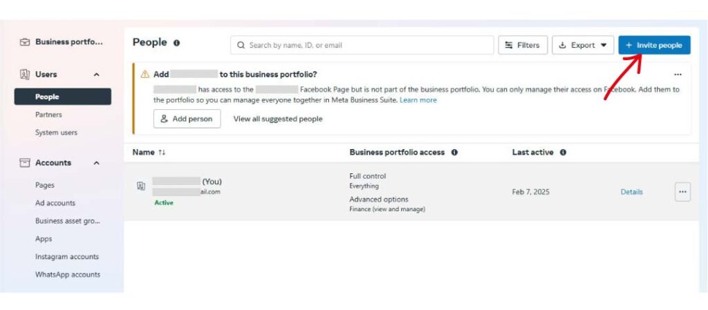 How to add Admin to Facebook Business Page with business manager