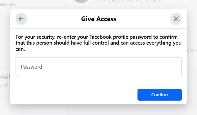 How to add Admin to Facebook Page