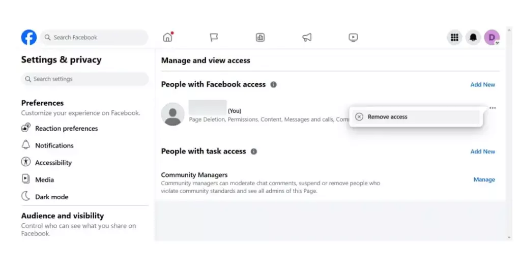 How to Remove Admin from Facebook Business Page